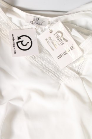 Дамска блуза INFLUENCER, Размер L, Цвят Бял, Цена 25,20 лв.