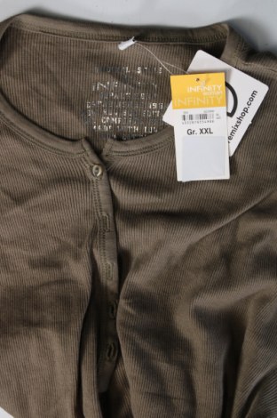 Дамска блуза Infinity, Размер XXL, Цвят Зелен, Цена 13,02 лв.