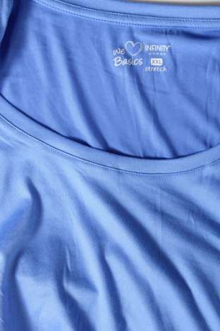 Γυναικεία μπλούζα Infinity Woman, Μέγεθος XXL, Χρώμα Μπλέ, Τιμή 10,69 €