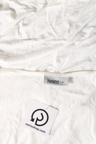 Γυναικεία μπλούζα Janina, Μέγεθος L, Χρώμα Εκρού, Τιμή 5,41 €