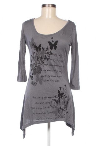 Дамска блуза Janis, Размер S, Цвят Сив, Цена 3,99 лв.