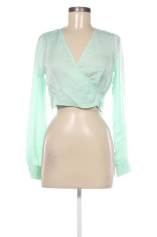 Дамска блуза Jennyfer, Размер S, Цвят Зелен, Цена 10,23 лв.