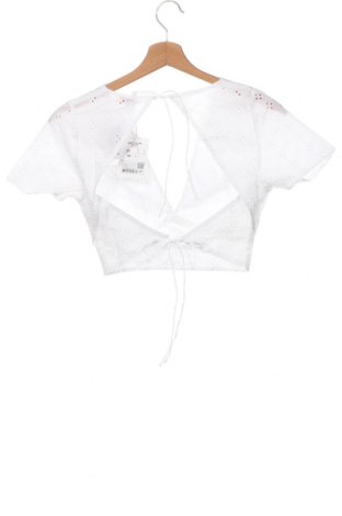 Дамска блуза Jennyfer, Размер XS, Цвят Бял, Цена 9,61 лв.