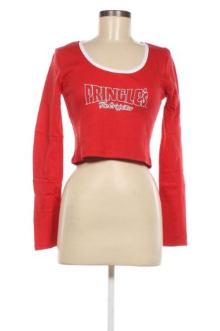 Дамска блуза Jennyfer, Размер L, Цвят Червен, Цена 7,75 лв.