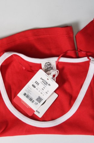 Γυναικεία μπλούζα Jennyfer, Μέγεθος XXS, Χρώμα Κόκκινο, Τιμή 4,15 €