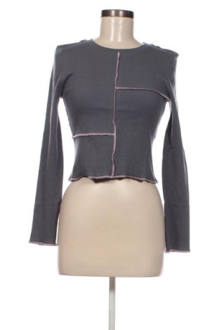 Γυναικεία μπλούζα Jennyfer, Μέγεθος L, Χρώμα Γκρί, Τιμή 5,43 €