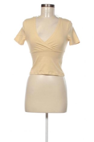 Γυναικεία μπλούζα Jennyfer, Μέγεθος M, Χρώμα  Μπέζ, Τιμή 4,47 €
