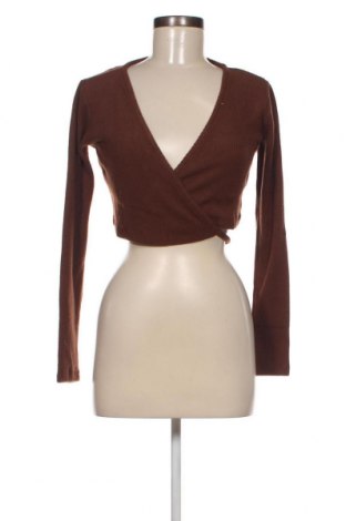 Дамска блуза Jennyfer, Размер L, Цвят Кафяв, Цена 6,20 лв.