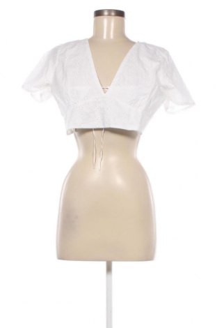 Γυναικεία μπλούζα Jennyfer, Μέγεθος L, Χρώμα Λευκό, Τιμή 2,40 €