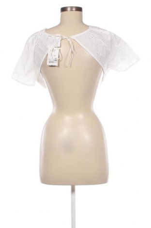 Γυναικεία μπλούζα Jennyfer, Μέγεθος L, Χρώμα Λευκό, Τιμή 2,40 €
