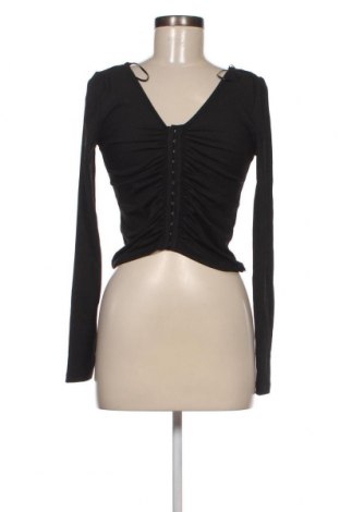 Дамска блуза Jennyfer, Размер L, Цвят Черен, Цена 11,16 лв.