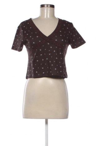 Γυναικεία μπλούζα Jennyfer, Μέγεθος L, Χρώμα Καφέ, Τιμή 5,11 €