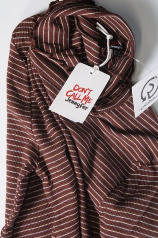 Дамска блуза Jennyfer, Размер XL, Цвят Кафяв, Цена 8,37 лв.