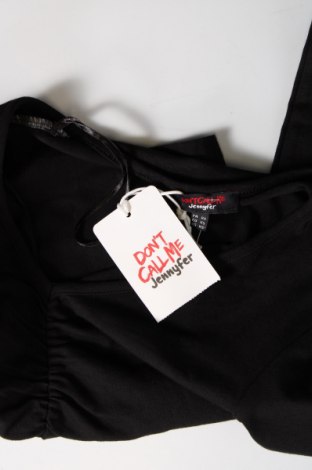 Γυναικεία μπλούζα Jennyfer, Μέγεθος XS, Χρώμα Μαύρο, Τιμή 4,79 €