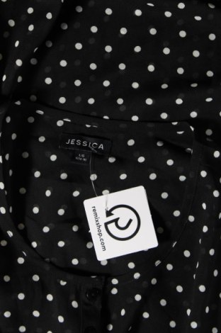 Γυναικεία μπλούζα Jessica, Μέγεθος L, Χρώμα Μαύρο, Τιμή 3,17 €