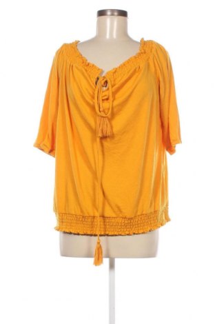Дамска блуза Junarose, Размер XL, Цвят Жълт, Цена 6,48 лв.