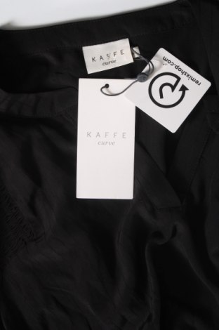 Γυναικεία μπλούζα Kaffe, Μέγεθος XL, Χρώμα Μαύρο, Τιμή 9,65 €