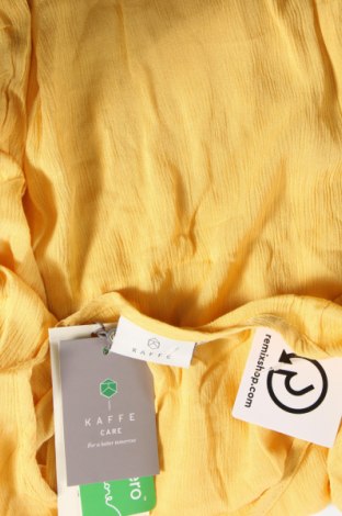 Γυναικεία μπλούζα Kaffe, Μέγεθος M, Χρώμα Κίτρινο, Τιμή 37,11 €