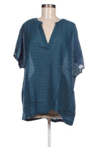 Γυναικεία μπλούζα Kaffe, Μέγεθος XXL, Χρώμα Μπλέ, Τιμή 37,11 €