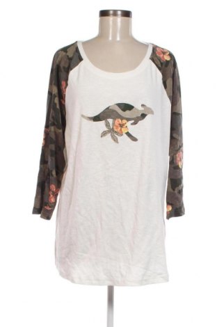 Damen Shirt Kangaroos, Größe 3XL, Farbe Ecru, Preis 28,56 €