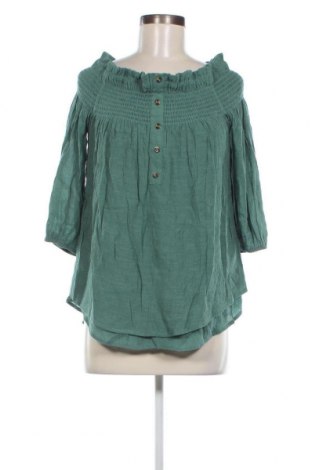 Дамска блуза Kori America, Размер S, Цвят Зелен, Цена 3,60 лв.