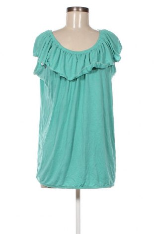 Γυναικεία μπλούζα Laura Torelli, Μέγεθος XL, Χρώμα Πράσινο, Τιμή 4,70 €