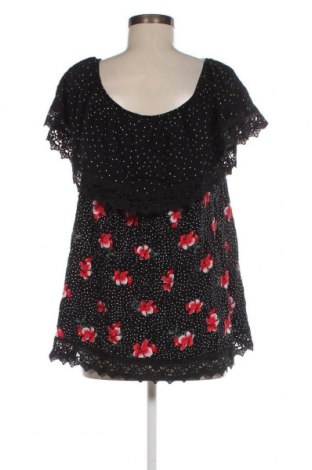 Γυναικεία μπλούζα Laura Torelli, Μέγεθος XL, Χρώμα Μαύρο, Τιμή 11,75 €