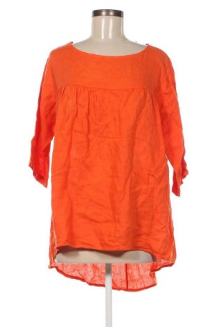 Γυναικεία μπλούζα Made In Italy, Μέγεθος 3XL, Χρώμα Πορτοκαλί, Τιμή 11,75 €