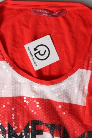Damen Shirt Marina Sport by Marina Rinaldi, Größe M, Farbe Rot, Preis 59,40 €