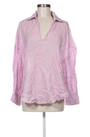 Дамска блуза Massimo Dutti, Размер L, Цвят Лилав, Цена 20,40 лв.
