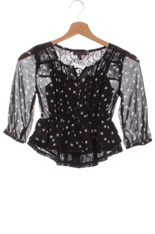 Дамска блуза Material Girl, Размер XS, Цвят Черен, Цена 5,04 лв.
