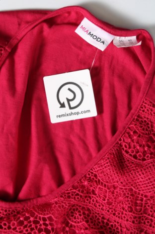 Γυναικεία μπλούζα Mia Moda, Μέγεθος 5XL, Χρώμα Ρόζ , Τιμή 14,85 €