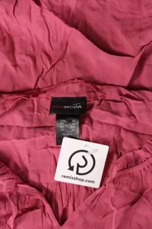 Damen Shirt Mia Moda, Größe 4XL, Farbe Rosa, Preis 10,02 €