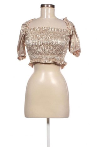 Дамска блуза Miss Selfridge, Размер S, Цвят Златист, Цена 10,26 лв.