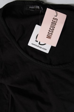 Γυναικεία μπλούζα Missguided, Μέγεθος S, Χρώμα Μαύρο, Τιμή 19,18 €