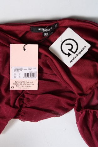 Γυναικεία μπλούζα Missguided, Μέγεθος L, Χρώμα Κόκκινο, Τιμή 5,43 €