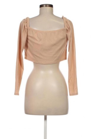 Γυναικεία μπλούζα Missguided, Μέγεθος L, Χρώμα  Μπέζ, Τιμή 4,95 €