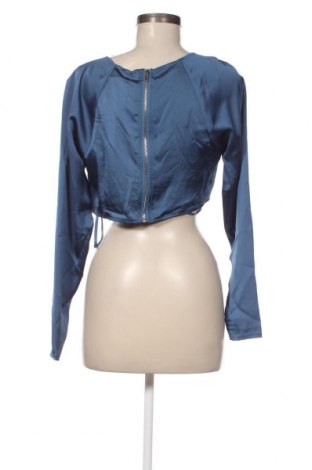 Γυναικεία μπλούζα Missguided, Μέγεθος L, Χρώμα Μπλέ, Τιμή 4,47 €