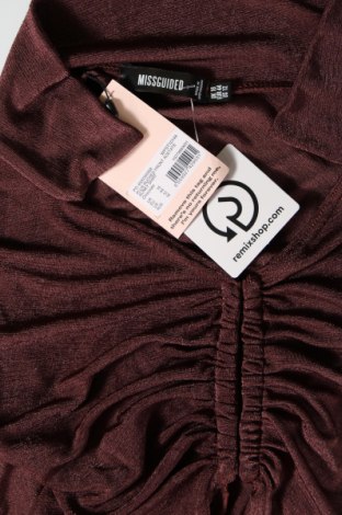 Γυναικεία μπλούζα Missguided, Μέγεθος XL, Χρώμα Καφέ, Τιμή 2,40 €