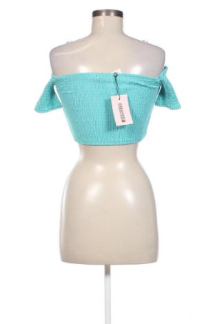 Γυναικεία μπλούζα Missguided, Μέγεθος XS, Χρώμα Μπλέ, Τιμή 4,47 €