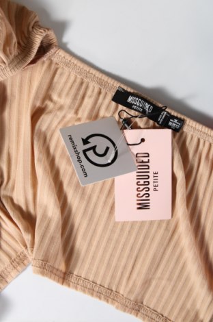 Damen Shirt Missguided, Größe XS, Farbe Beige, Preis 2,40 €