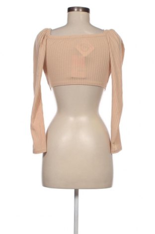 Γυναικεία μπλούζα Missguided, Μέγεθος XS, Χρώμα  Μπέζ, Τιμή 4,00 €