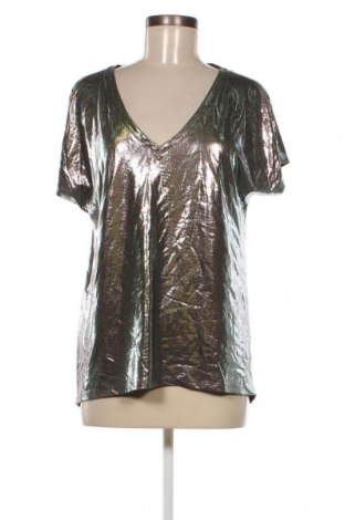 Дамска блуза Mohito, Размер L, Цвят Сребрист, Цена 11,40 лв.