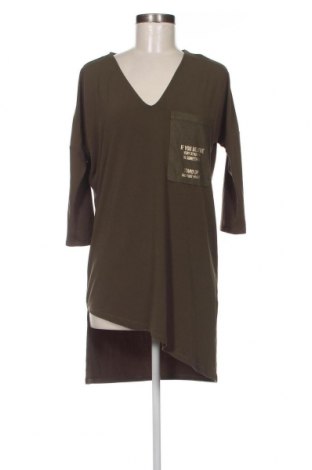 Дамска блуза Mohito, Размер XS, Цвят Зелен, Цена 7,98 лв.