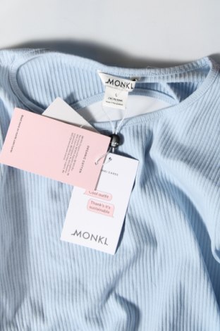 Γυναικεία μπλούζα Monki, Μέγεθος L, Χρώμα Μπλέ, Τιμή 10,32 €