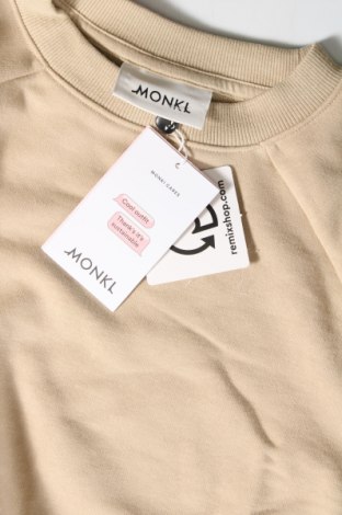 Γυναικεία μπλούζα Monki, Μέγεθος XXS, Χρώμα  Μπέζ, Τιμή 5,09 €