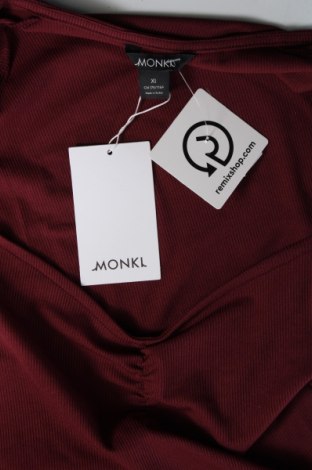 Дамска блуза Monki, Размер XL, Цвят Червен, Цена 8,58 лв.