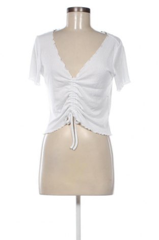 Damen Shirt Monki, Größe L, Farbe Weiß, Preis 5,29 €