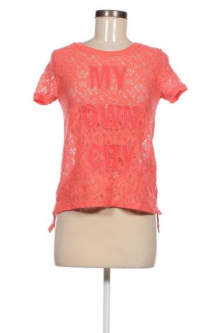 Damen Shirt Motivi, Größe M, Farbe Orange, Preis 2,62 €