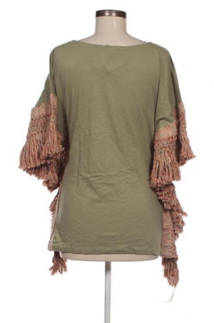 Дамска блуза Mucho Gusto, Размер M, Цвят Зелен, Цена 65,41 лв.